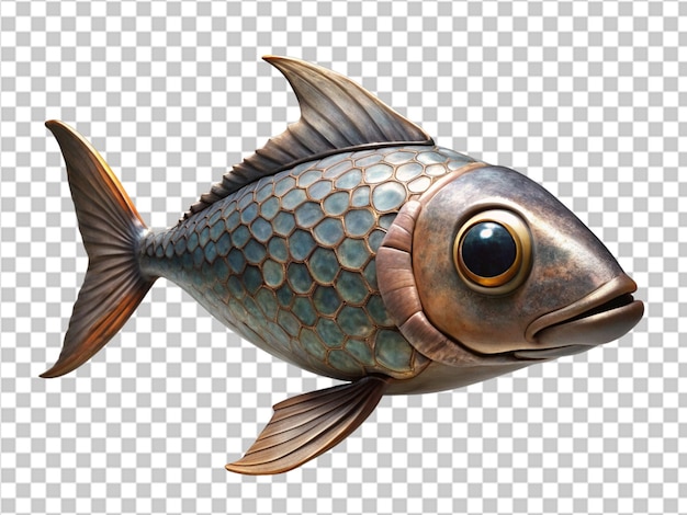 3d fish