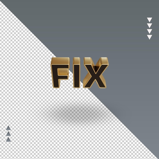 3d Fix black gold icon rendering Top view