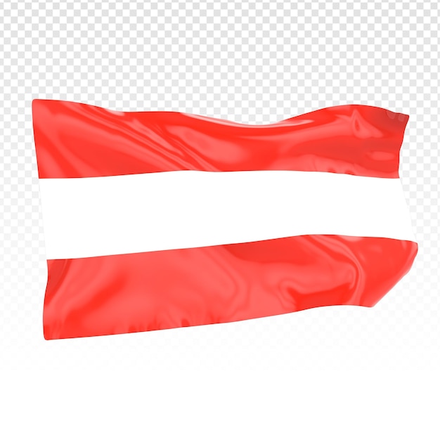 3D Of Flag Render