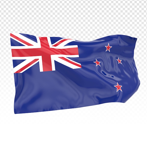 3D Of Flag Render