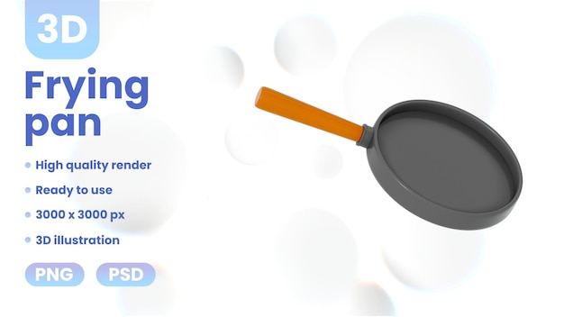 3D Frying pan