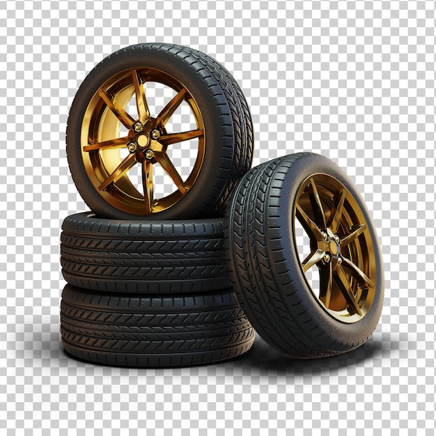 3D fully isolated sport tires