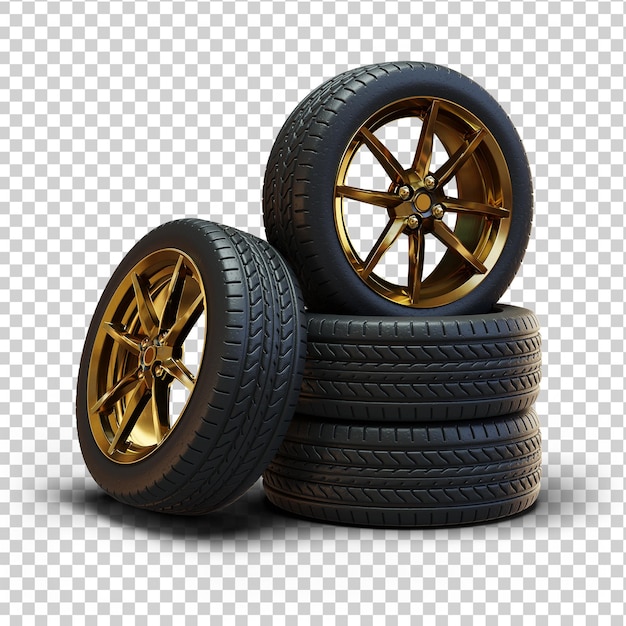 3D fully isolated sport tires