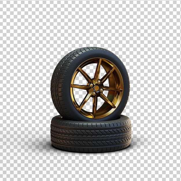 3D fully isolated sport tires