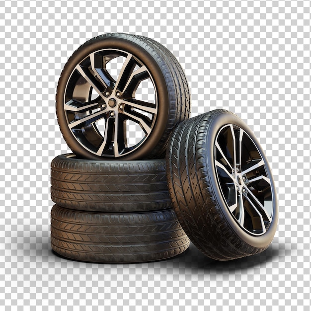 3D fully isolated tires