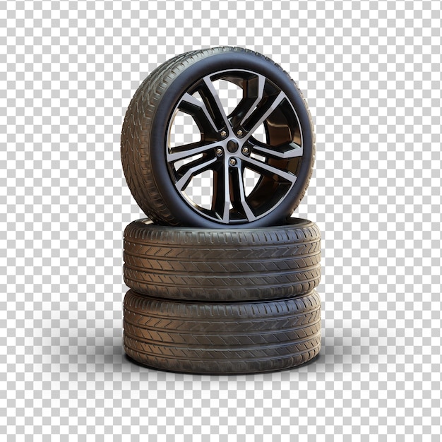 3D fully isolated tires