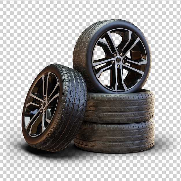 3D fully isolated tires