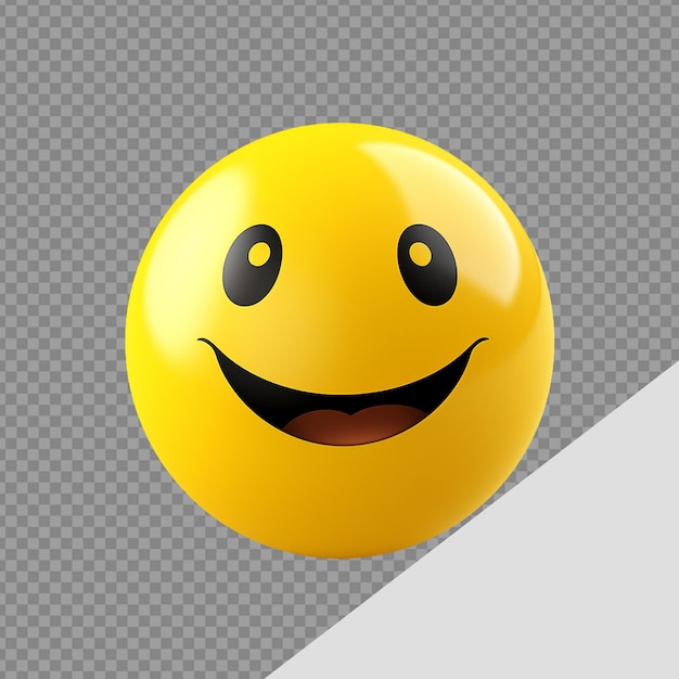 3d funny Emoji png isolated on transparent background