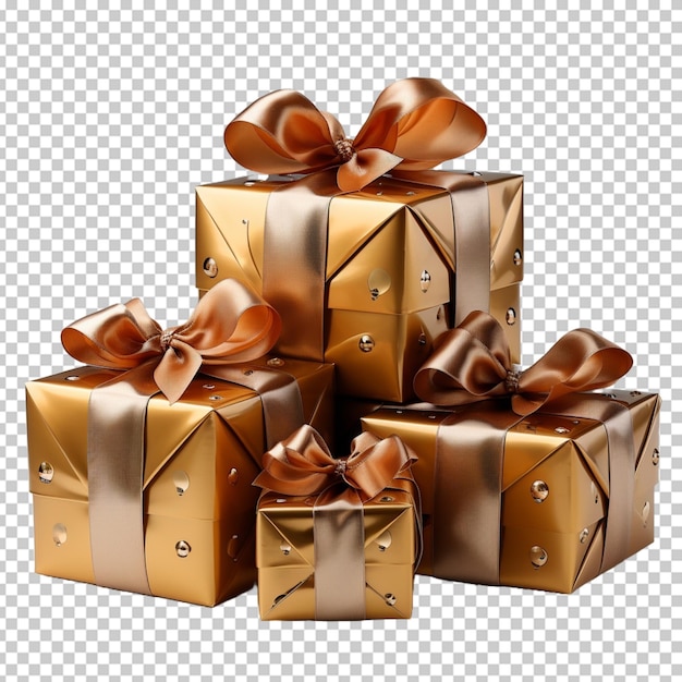 3d gift box rendering psd