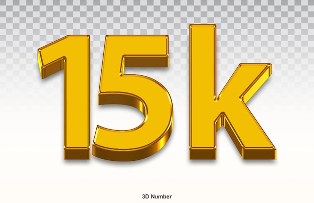 3D Golden 15k