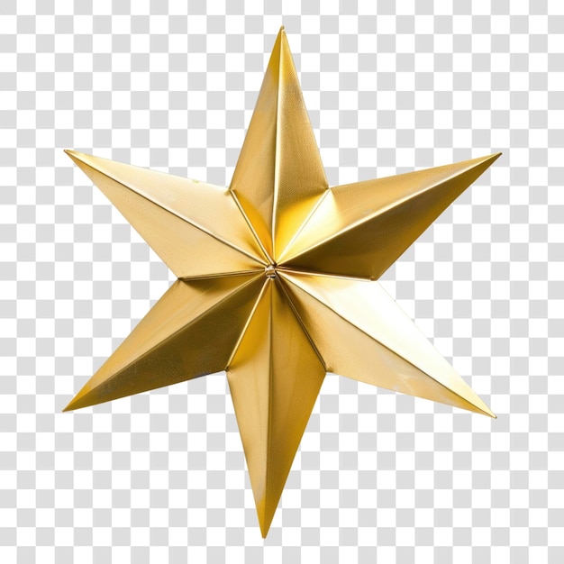 3D Golden star gold appliance symbol