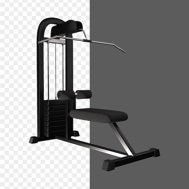 3D Gym Icon Illustrations Design