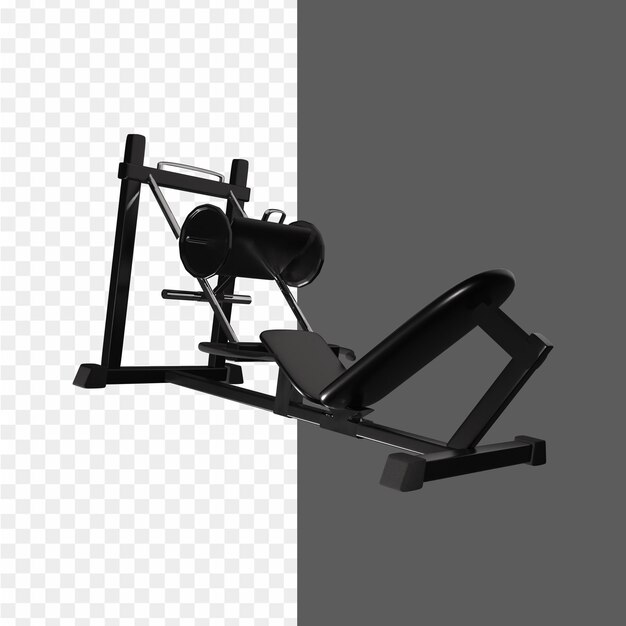 3D Gym Icon Illustrations Design