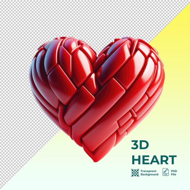 3D heart