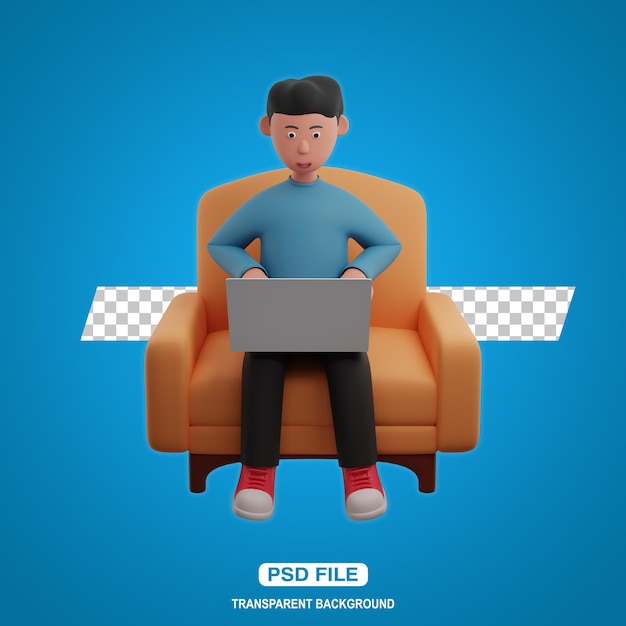 3D Home Icon Illustration