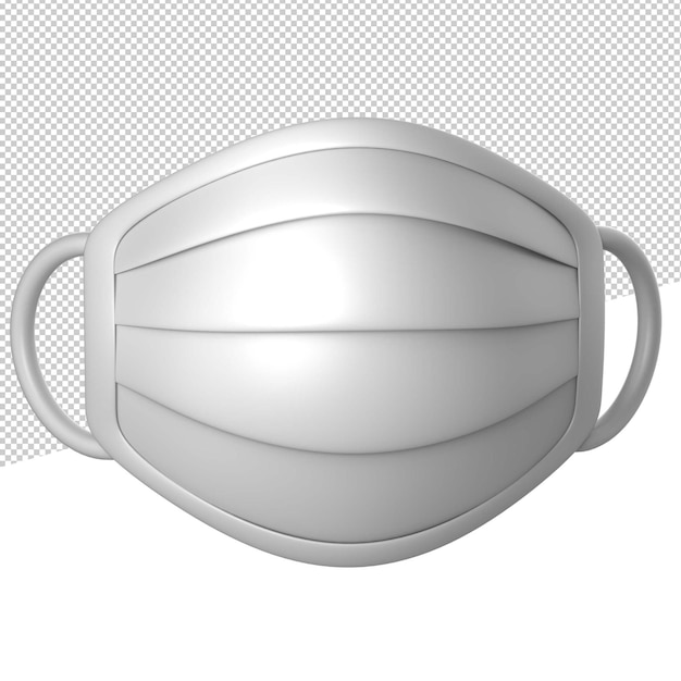 3d icon 3d rendering illustration mask