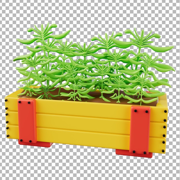 3D Icon Agriculture Garden