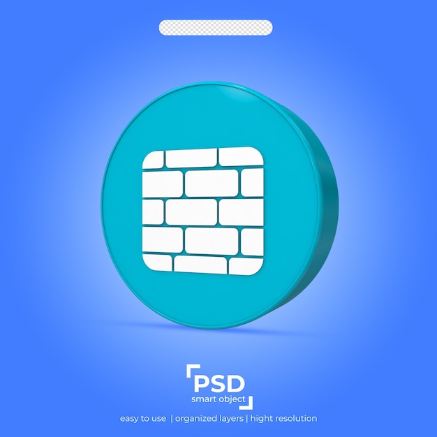 3d icon best render on transparent background 45