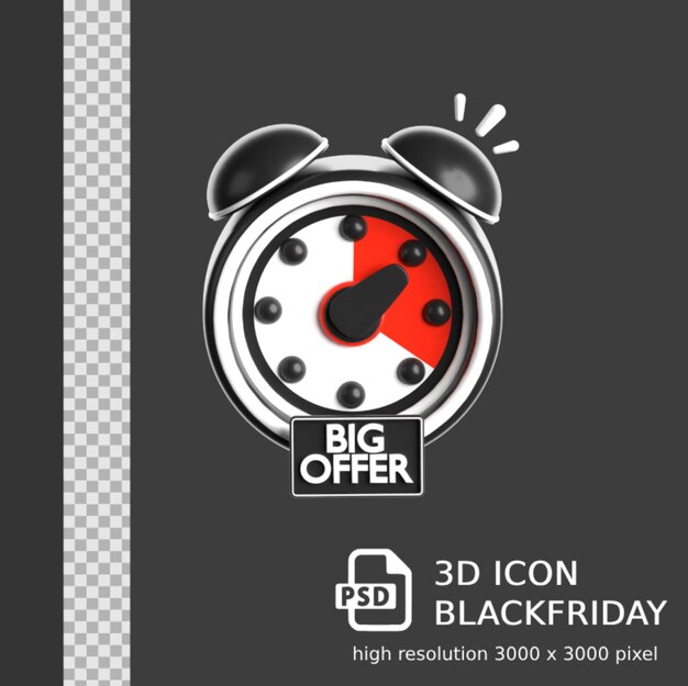 3D ICON BLACKFRIDAY THEME