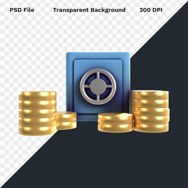 3D Icon Business Finance Marketing Startup Company Presentation Design