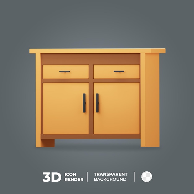 3D Icon cabinet