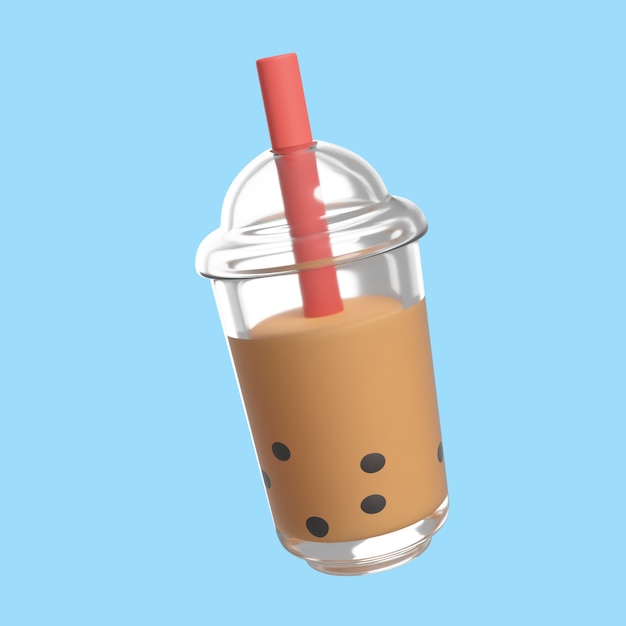 3d icon for cuisine with ice tea