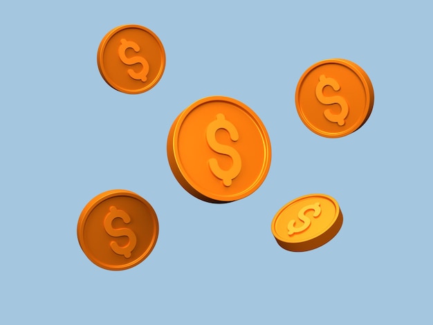 3d icon currency