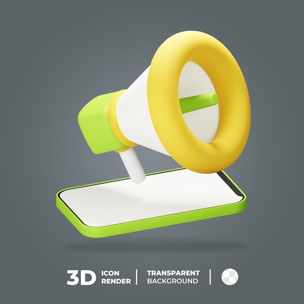 3D Icon Digital Marketing