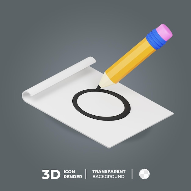 3D Icon Drawing