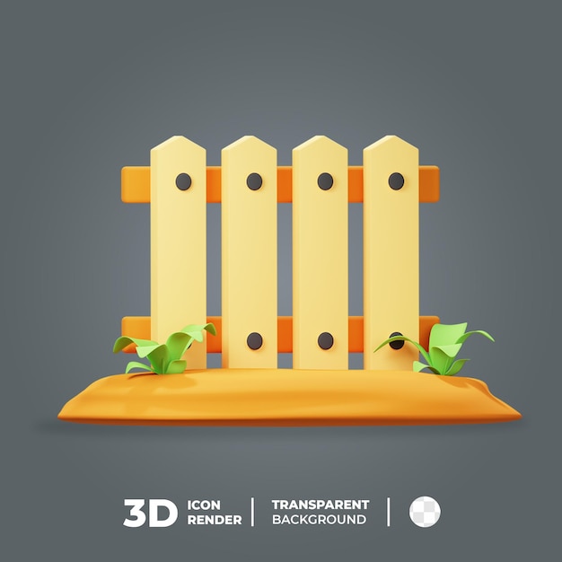 3D Icon fence