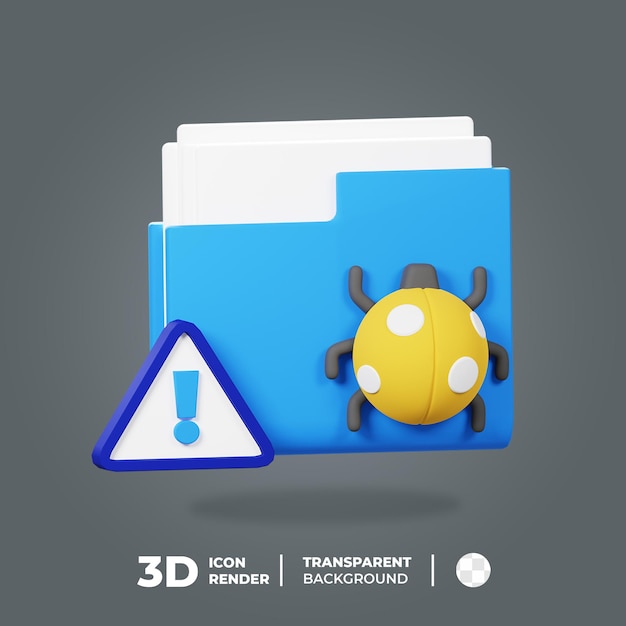 3D Icon file virus