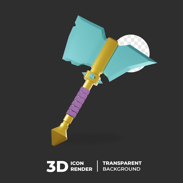 3D Icon Game Axe