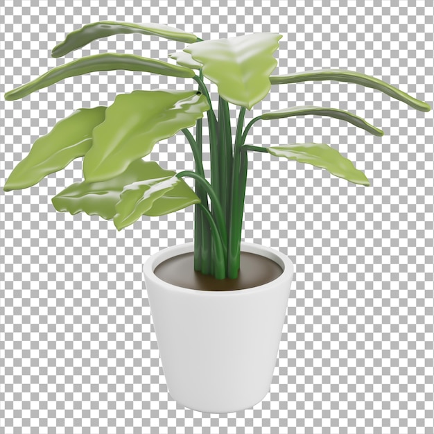 3D Icon House Plant