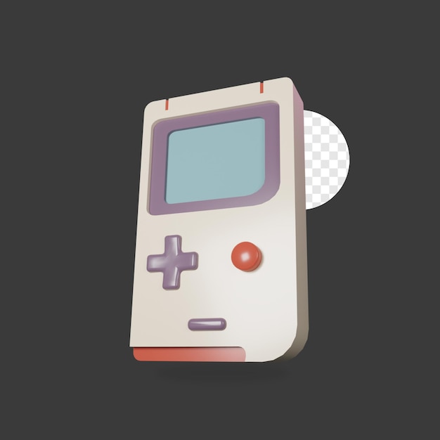 3D Icon Retro game analog