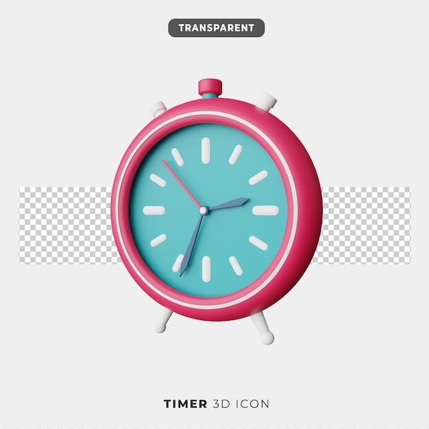 3d icon of timer