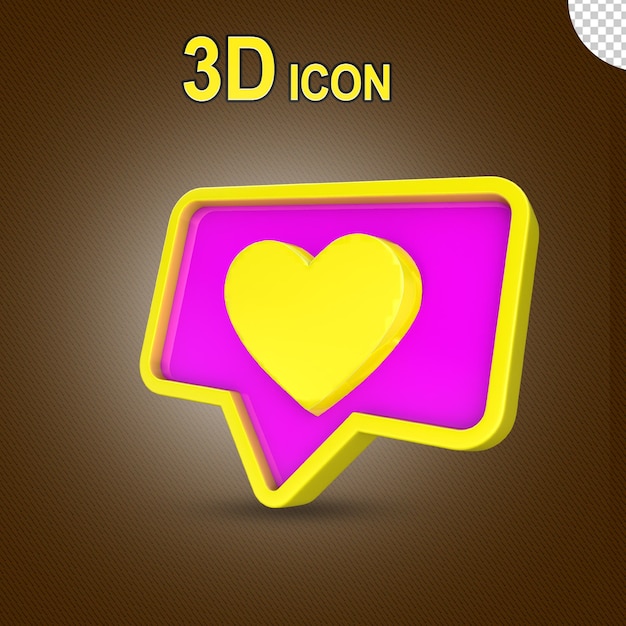 3D icon