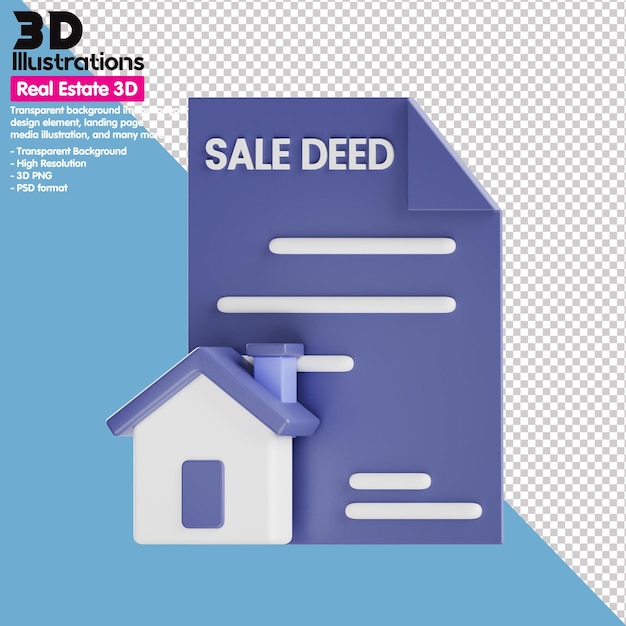 3D Icons Set Real Estate 3D PNG