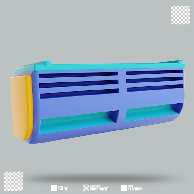 3d illustration air conditioning