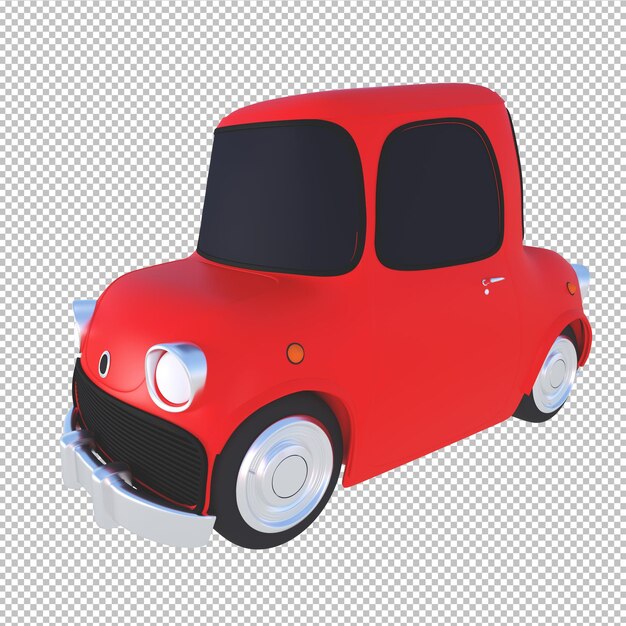 3D Illustration Cartoon Object Design Car