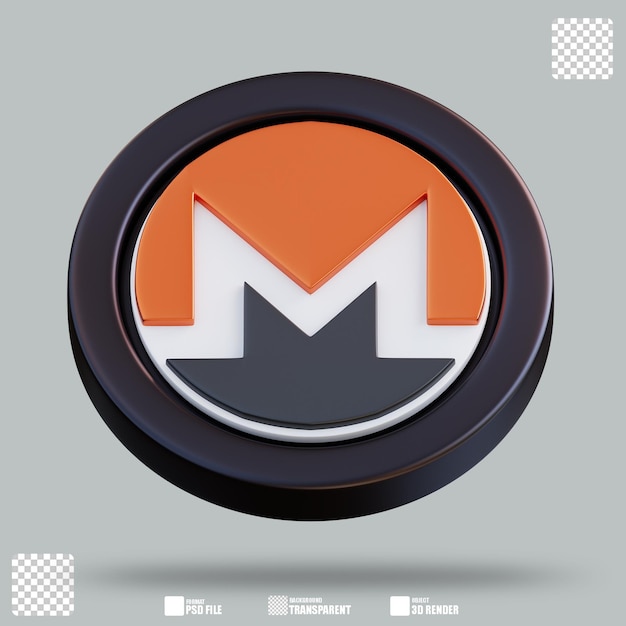 3D Illustration Monero 2