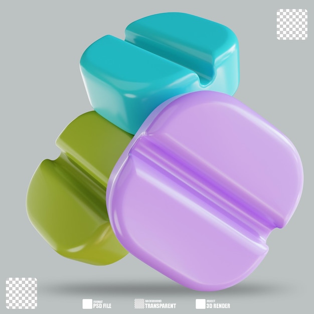 3D Illustration Pills 2