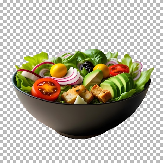 3D image of mixed salad in a bowl