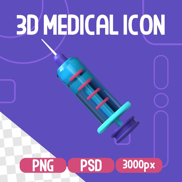 3D ISOLATED MEDICAL ICON RENDER ILLUSTRATION