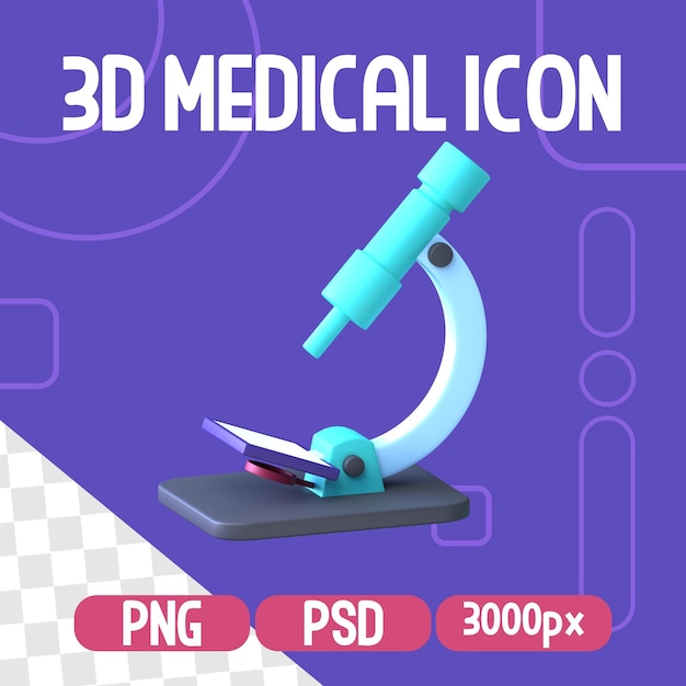 3D ISOLATED MEDICAL ICON RENDER ILLUSTRATION