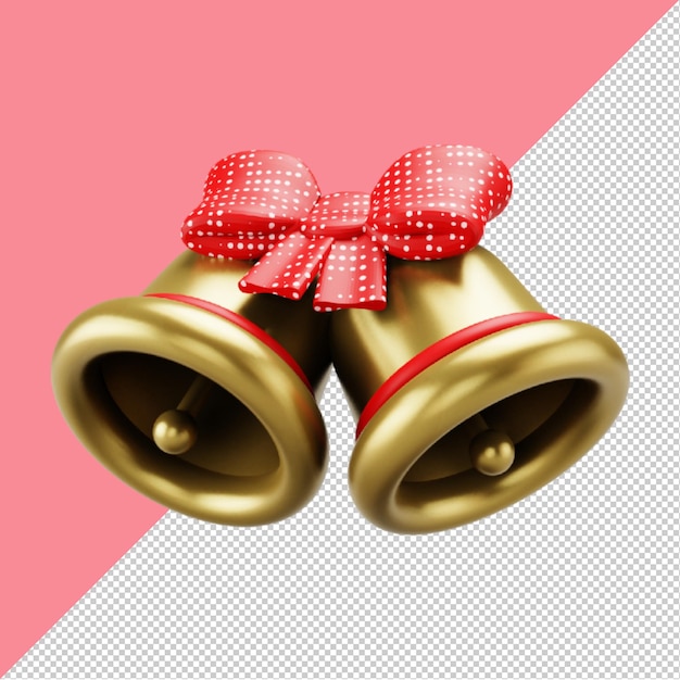 3D Jingle Bell Icon