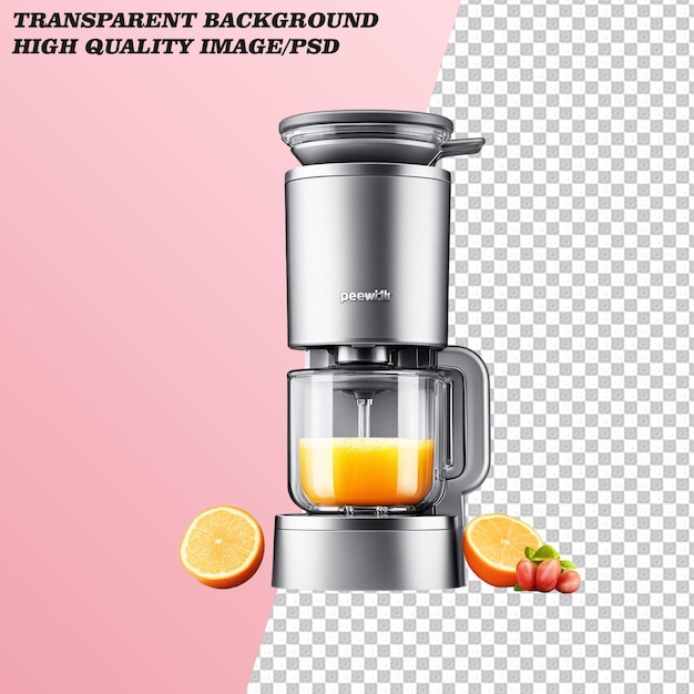 3D Juicer on Transparent Background