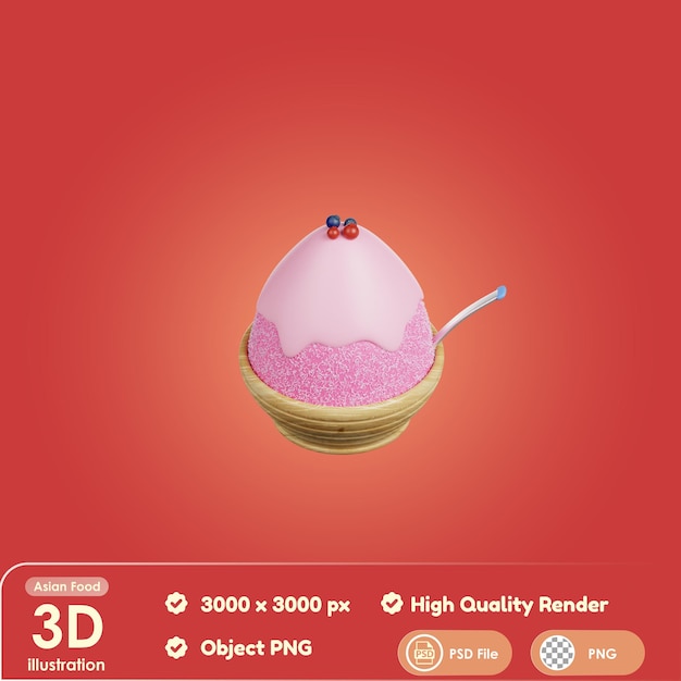 3d Kakigori