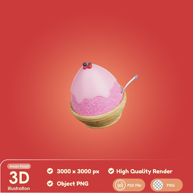 3d Kakigori