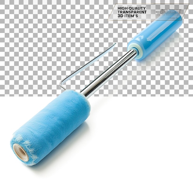 3D Lint Roller Icon A roller used for removing lint and hair on transparent background 4908