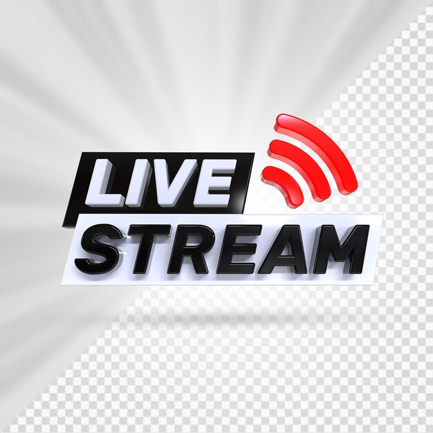 3D Live Streaming Elements